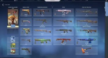Conta Valorant - Várias Skins