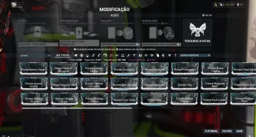 Conta Warframe Mr16