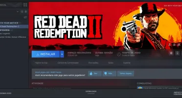 Conta Steam com Red Dead Redemption 2 +61 jogos