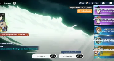 Conta Black Clover Mobile