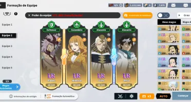 Conta Black Clover Mobile