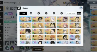 Conta Black Clover Mobile