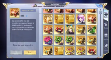 SAINT SEIYA AWAKENING - COM GEMAS AVANÇADAS E LIVROS