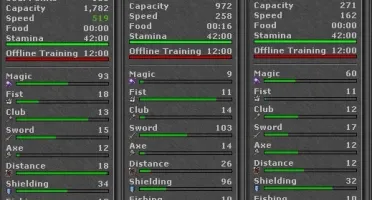 Tibia! Master Sorcerer 390 Ferobra RK Lacrada