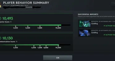 Conta Dota 2 Divine 4, 5300 Mmr, 10.000 Conduta Top