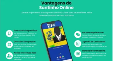 Script Santinho Político Digital Web (SAAS) Promoção!