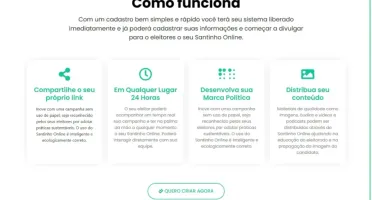 Script Santinho Político Digital Web (SAAS) Promoção!