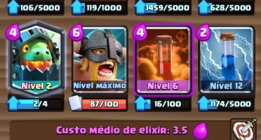 Conta Clash Royale Xp 11
