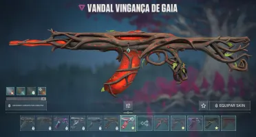 Conta Valorant - Chaveiro Ascendente - Leque e Champions