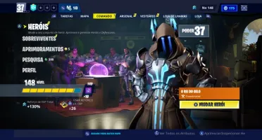 Conta fortnite temporada 3 + salve o mundo