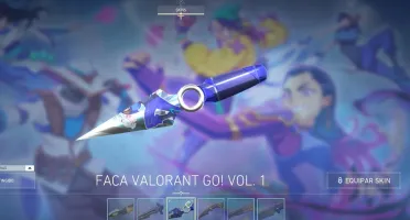 Conta VALORANT com 1k em skins e ouro 1.