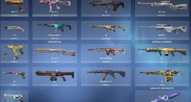 Conta VALORANT com 1k em skins e ouro 1.