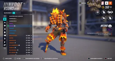 Conta RARA overwatch, 150+ Skins e diversos itens!
