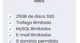 Hospedagem de Sites (Plano Platina) - cPanel