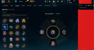 Conta Lol Antiga E Rara Com 1127 Skins