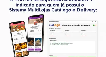 Sistema de Impressão Automática com Suporte 3 impressoras