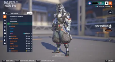 Conta Overwatch 2 - 1 skin mítica + 1695 Moedas