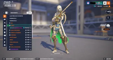 Conta Overwatch 2 - 1 skin mítica + 1695 Moedas