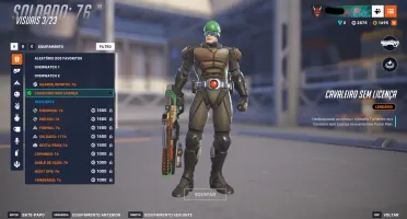 Conta Overwatch 2 - 1 skin mítica + 1695 Moedas
