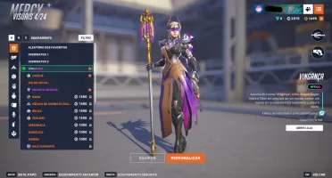Conta Overwatch 2 - 1 skin mítica + 1695 Moedas