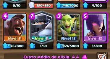 Conta Clash Royale - Level 12 - Todas as cartas do Jogo