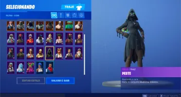 Conta Fortnite cheia de skins e itens BARATA!!!