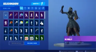 Conta Fortnite cheia de skins e itens BARATA!!!