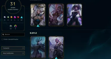 Conta Rara Kayle juíza + 3 vitoriosas e icone mais raro