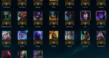 Conta ouro 5 45 champ 18 skins com udyr guardião espiritual