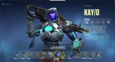 conta valorant da 1 season com passe skins+conta lol platina