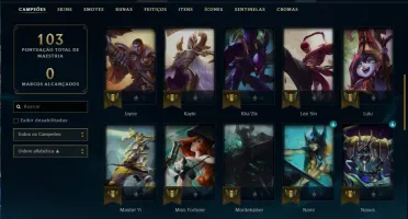 Conta LoL - Rammus Rei