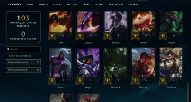 Conta LoL - Rammus Rei