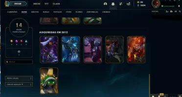Conta LoL - Rammus Rei