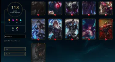 Conta Riot Valorant+ LoL diversas skins em ambos os jogos