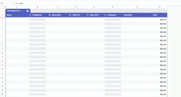 Planilha de Controle Financeiro Completa – Automatizada