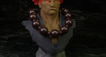 collection bust Street fighter 3d stl