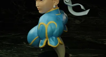 collection bust Street fighter 3d stl