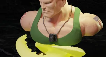 collection bust Street fighter 3d stl