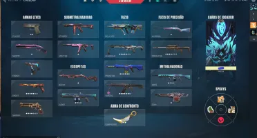 Conta Valorant Diamante 2 Com Muitas Skins Boas Barata