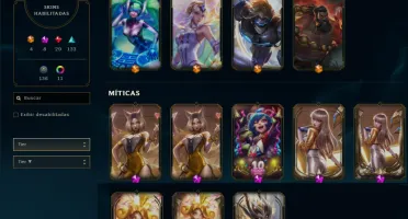 Conta de LOL, 500 skin, Master, all champions.