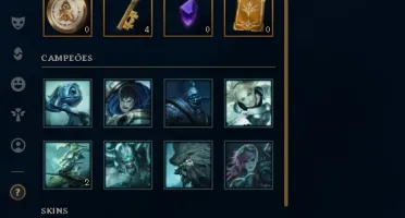 Conta de league of legends baratinha