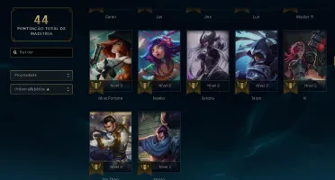 Conta de league of legends baratinha