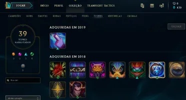 Conta de league of legends baratinha
