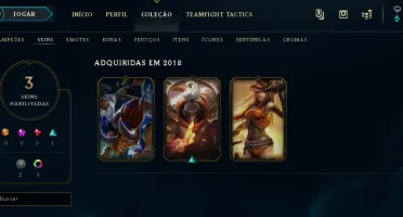 Conta de league of legends baratinha
