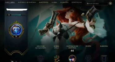 Conta de league of legends baratinha
