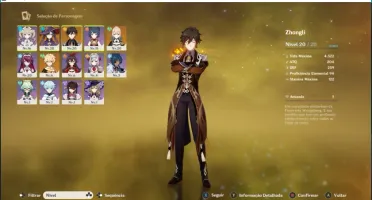 Zhongli + Mona + Jean NVL 10