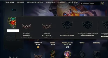 Ferro 2 com 31 Champs e 6 Skins + 2 Fragmentos