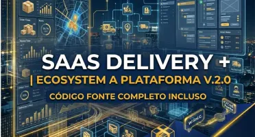 Saas C/ Cód Fonte Delivery + | Ecosystem A Plataforma V.2.0