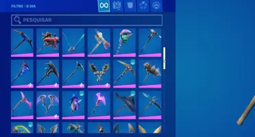 conta fortnite season 2 cap 1 com muitas skins compradas