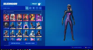 conta fortnite season 2 cap 1 com muitas skins compradas